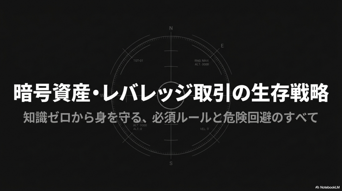 暗号資産レバレッジ取引の生存戦略！知識ゼロから身を守る必須ルールと危険回避のすべて